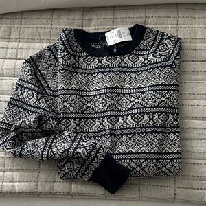 NWT J.Crew Factory Fair Isle Crewneck Sweater